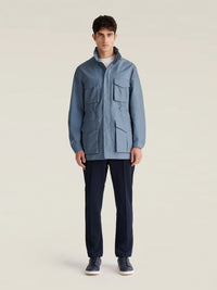 The Explorer Field Jacket in Blue Mirage