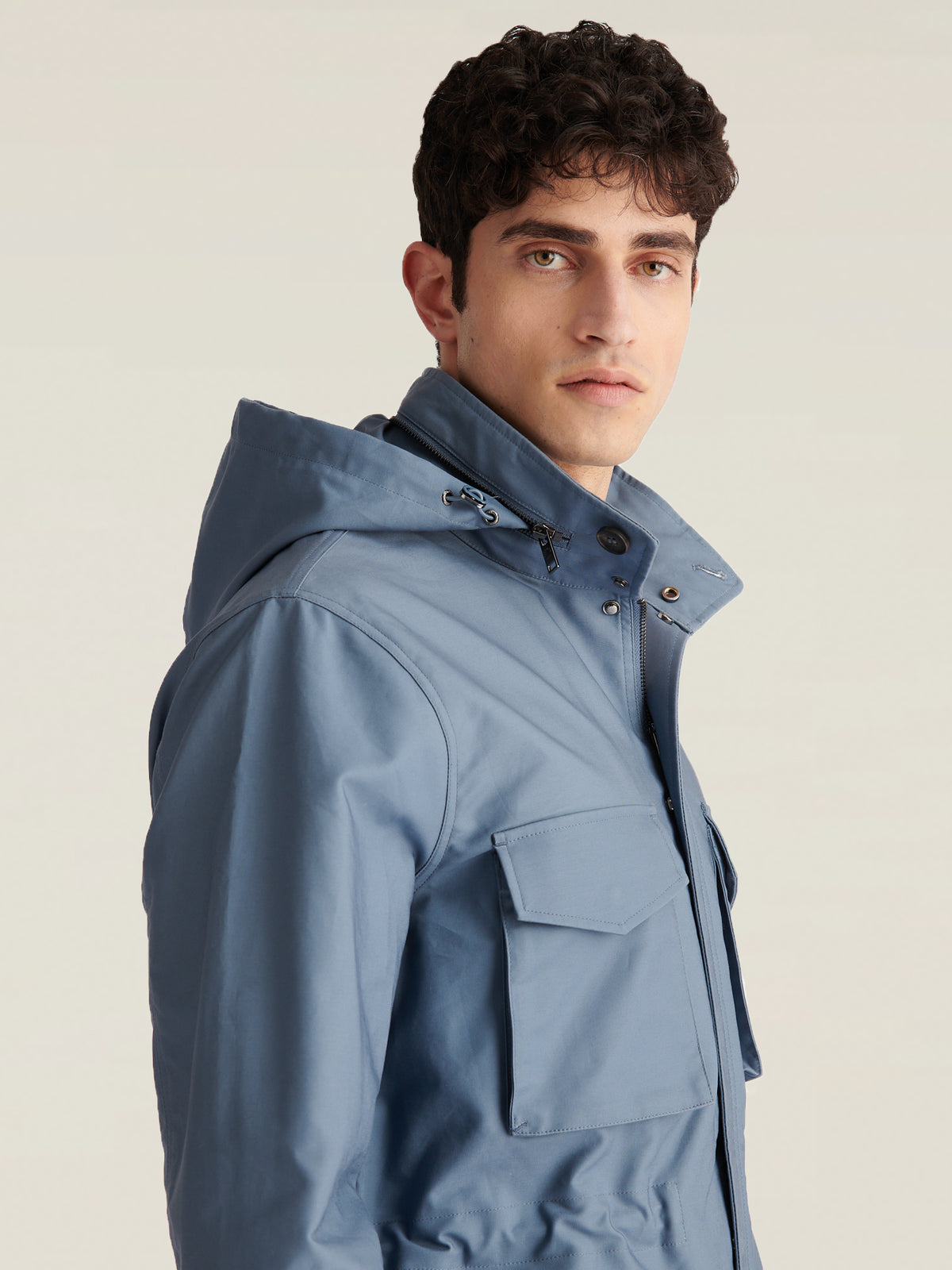 The Explorer Field Jacket in Blue Mirage