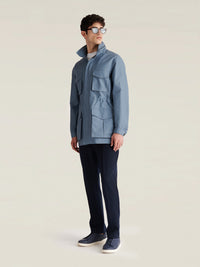 The Explorer Field Jacket in Blue Mirage