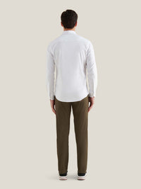 Oriel Oxford Shirt in Bright White