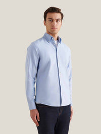 Oriel Oxford Shirt in Blue Yonder