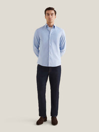 Oriel Oxford Shirt in Blue Yonder