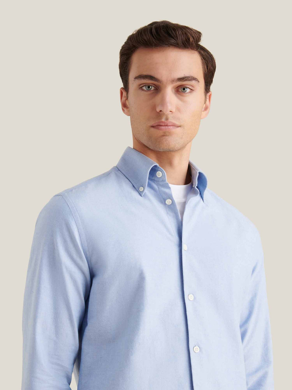 Oriel Oxford Shirt in Blue Yonder