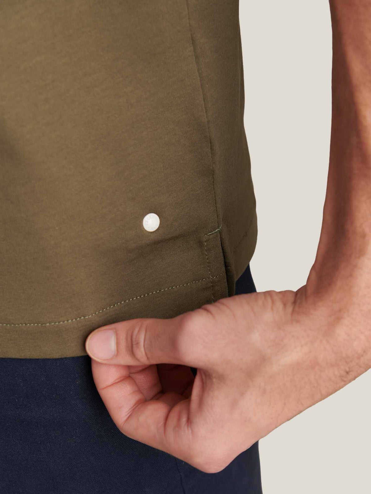 Warwick Tipped Mercerised Polo Shirt in Sea Turtle