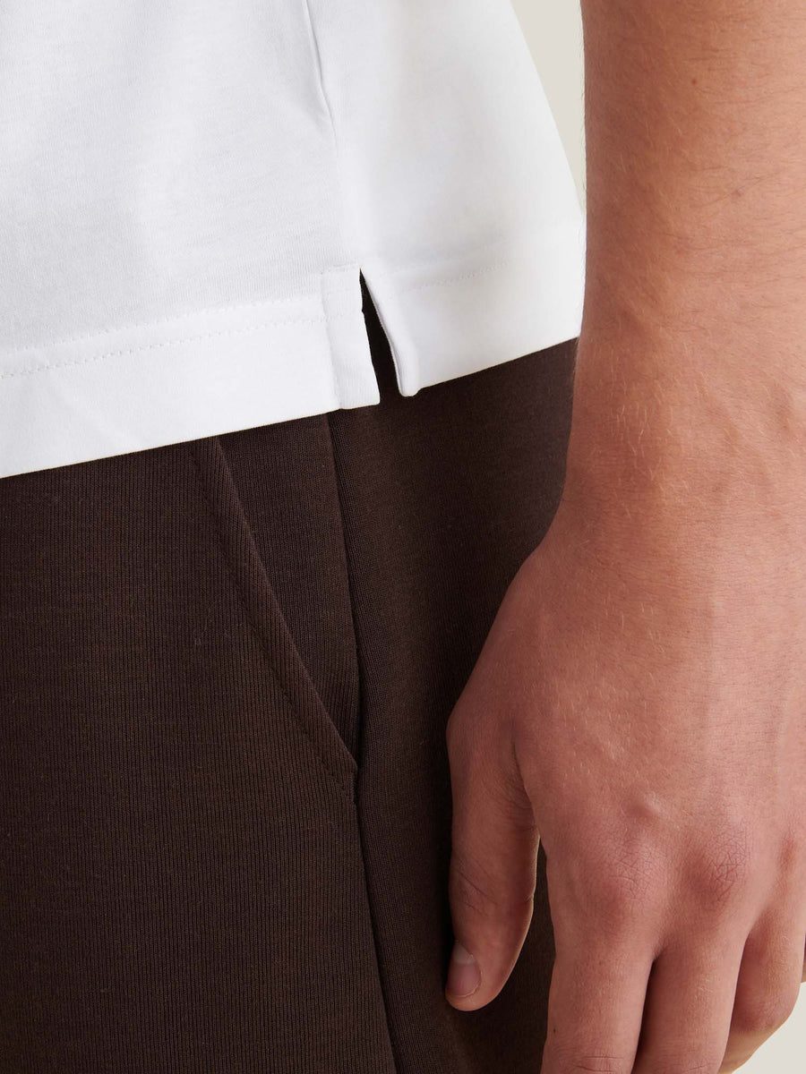 PECKHAM RYE MERCERISED SS T-SHIRT Bright White