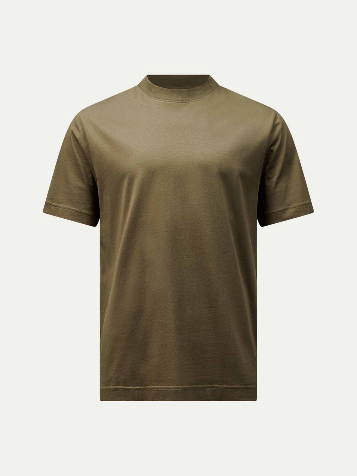 Devonshire Mercerised Cotton T-Shirt in Sea Turtle