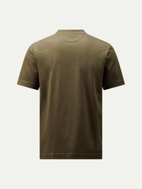 Devonshire Mercerised Cotton T-Shirt in Sea Turtle