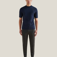 PECKHAM RYE MERCERISED SS T-SHIRT Dark Sapphire Navy
