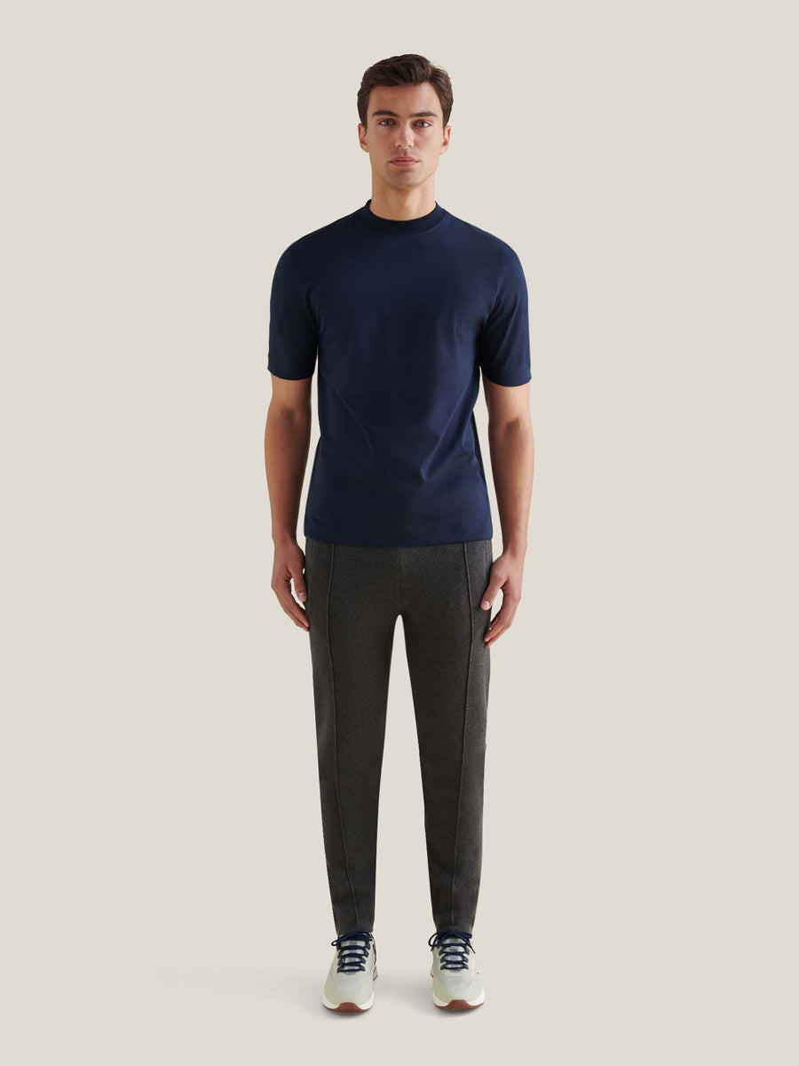 PECKHAM RYE MERCERISED SS T-SHIRT Dark Sapphire Navy