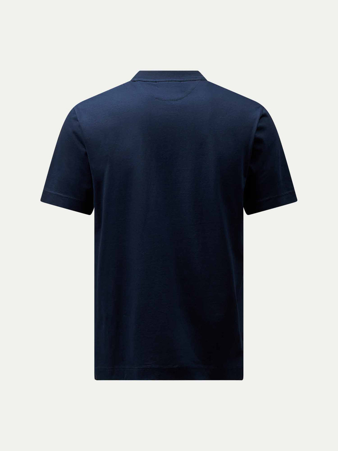 Mercerised Cotton T-Shirt Dark Sapphire Navy
