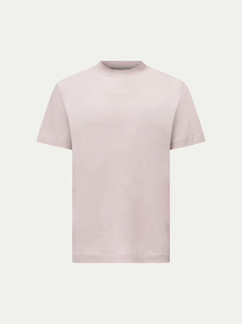 Devonshire Mercerised Cotton T-Shirt in Hushed Violet