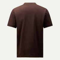 Double Layer Mercerised Cotton T-Shirt Java