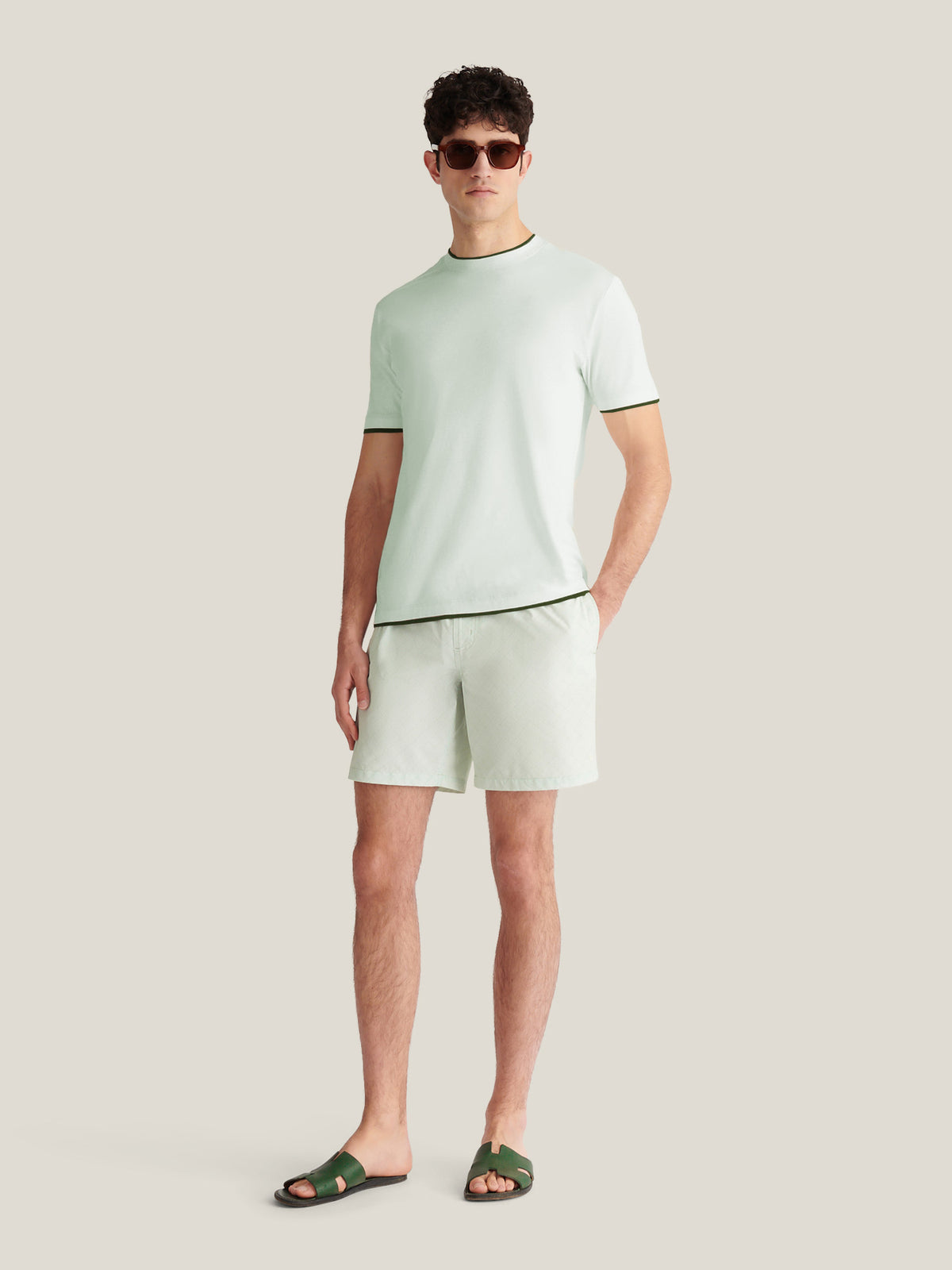 Burlington Double Layer T-Shirt in Seafoam