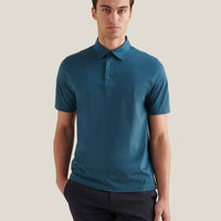 PECKHAM RYE SS MERCERISED JERSEY POLO Stargazer