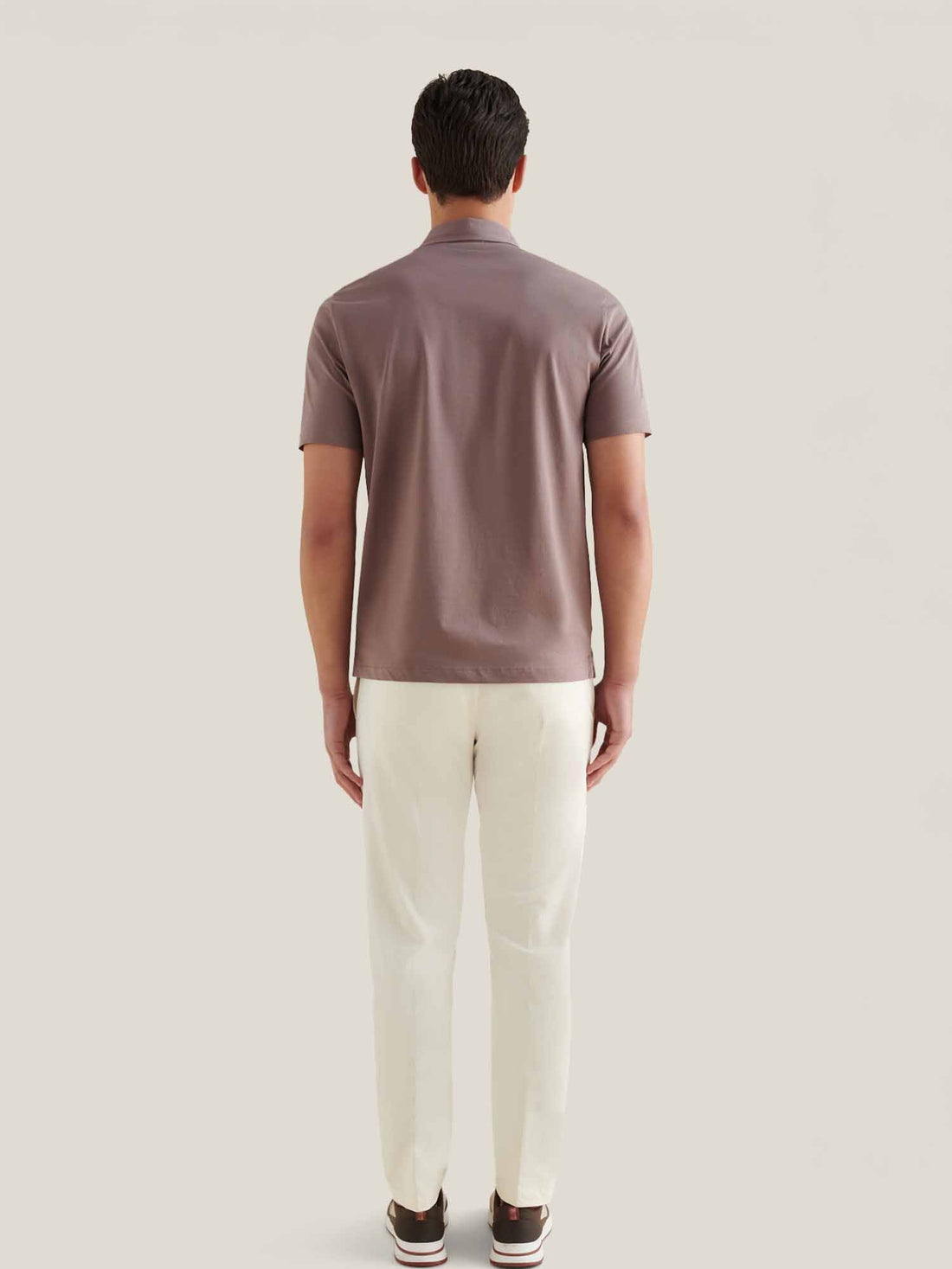 PECKHAM RYE SS MERCERISED JERSEY POLO Iron