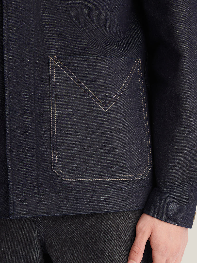 Narm Denim Jacket in Dark Wash