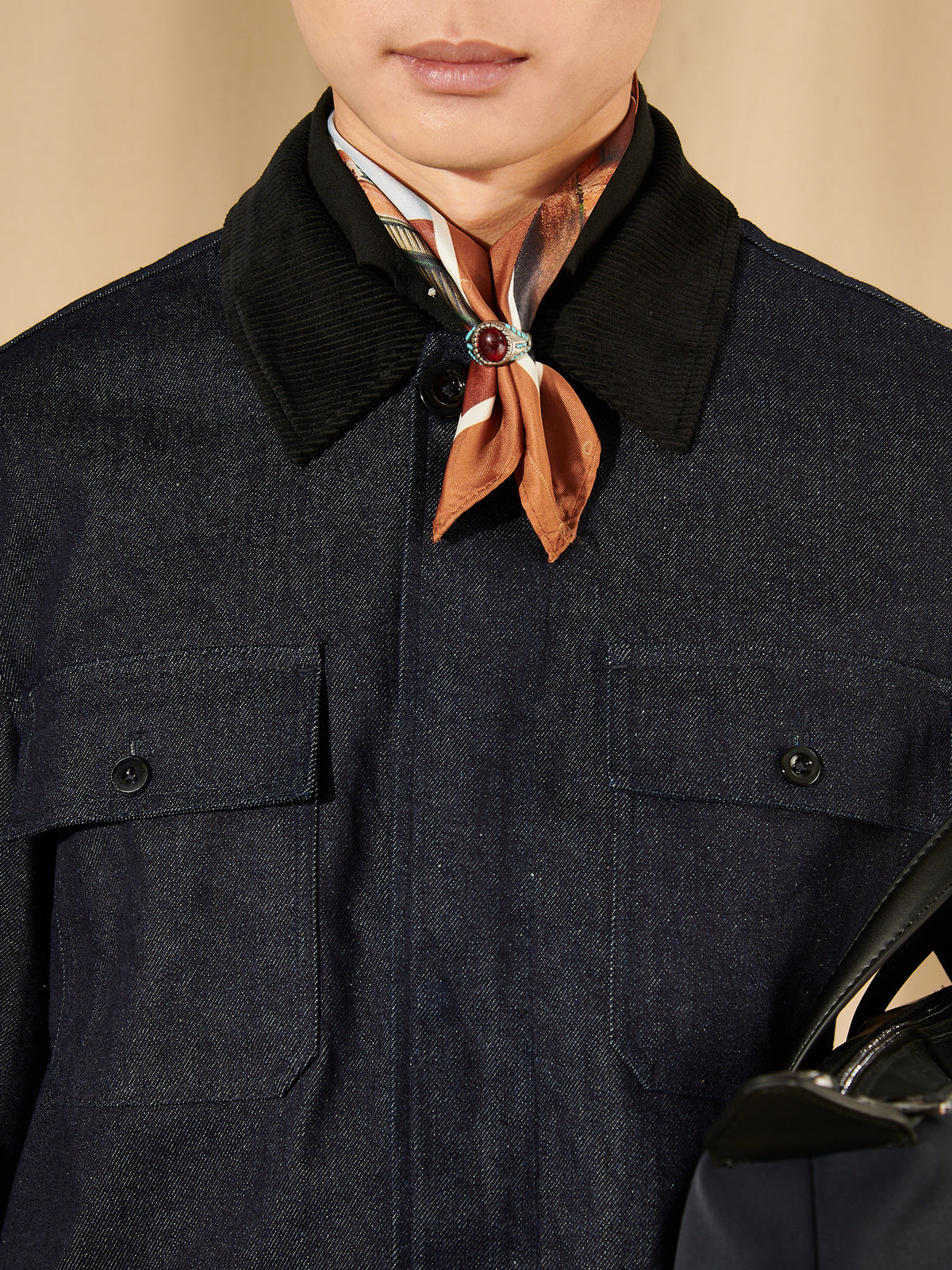 Narm Denim Jacket in Dark Wash