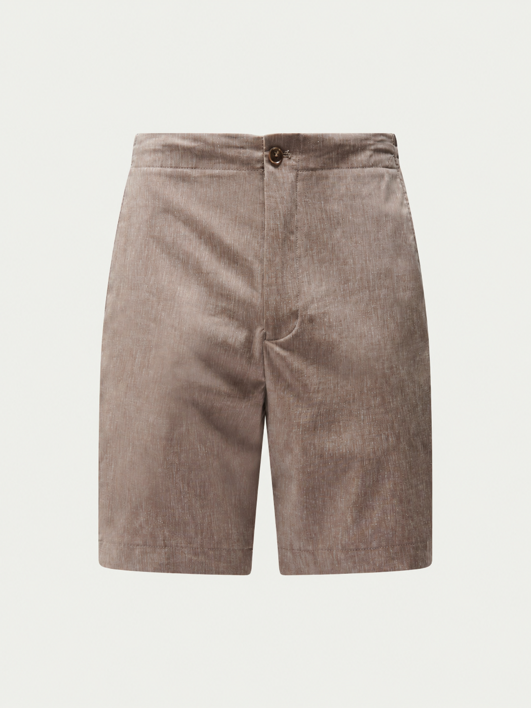 Lido Linen Blend Bermuda Short in Caribou