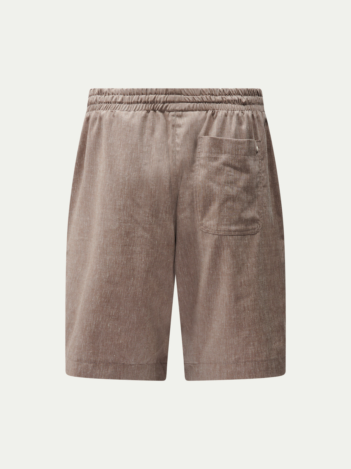 Lido Linen Blend Bermuda Short in Caribou