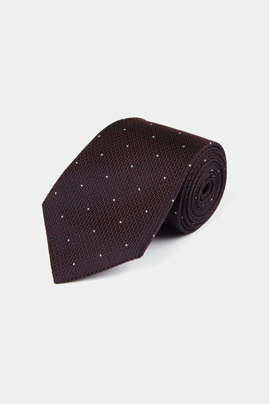 100% Silk Polka Dot Tie in Carafe