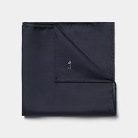 Classic Pocket Square in Navy Blue