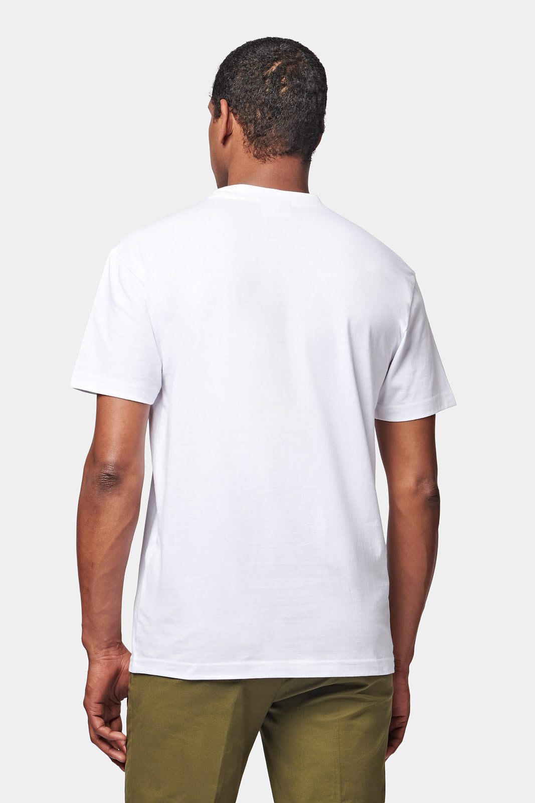 Print T-Shirt in Bright White