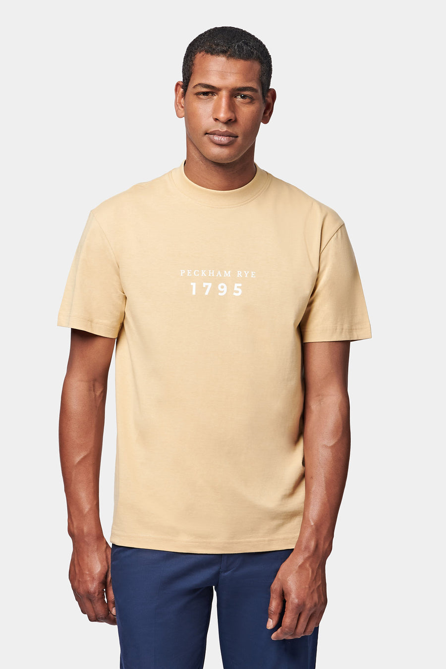Print T-Shirt in Warm Sand
