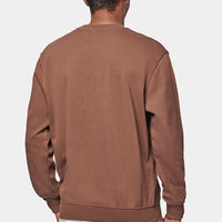 Graphic French Terry Sweatshirt in Carafe
