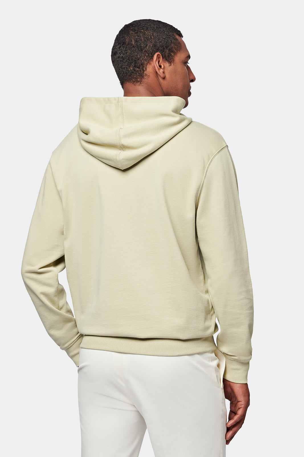 Essential French Terry Hoodie in Alfalfa