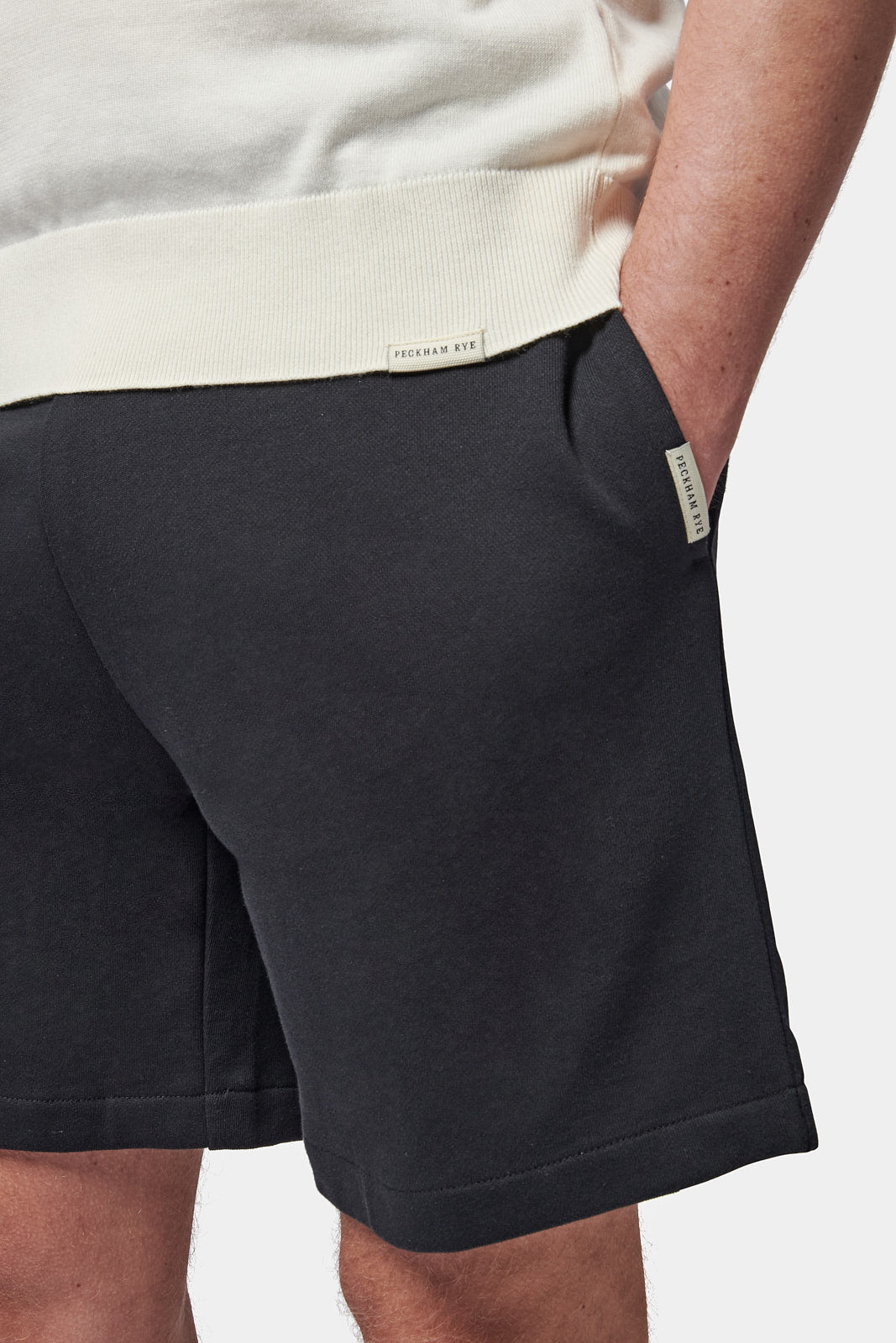 Essential French Terry Short in Black