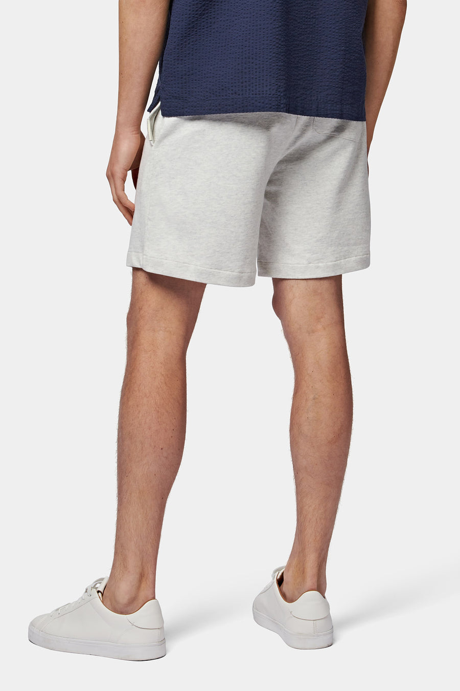 Essential French Terry Shorts in Grey Marl