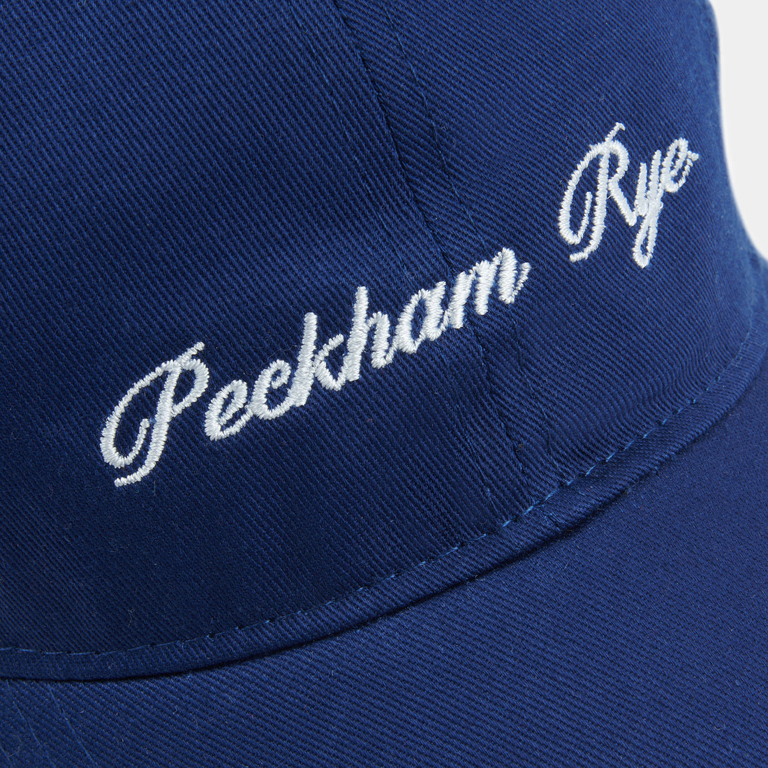 Embroidered Logo Cap in Midnight Blue
