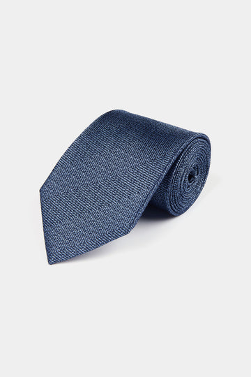 100% Silk Herringbone Tie in Riverside